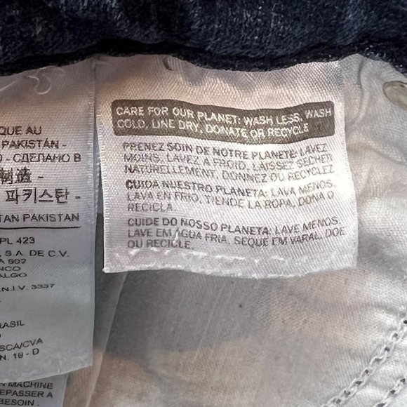 Levi’s 515 Five Pocket Blue Medium Wash Mid Rise Boot Cut Denim Jeans Size 8 - Picture 14 of 16